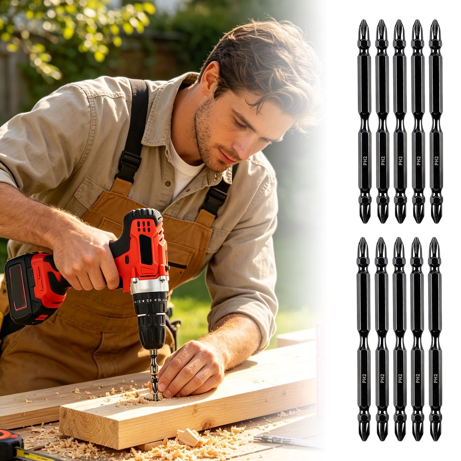 Screwdriver Set - 자석식 드릴 비트 양면 밀링 자석