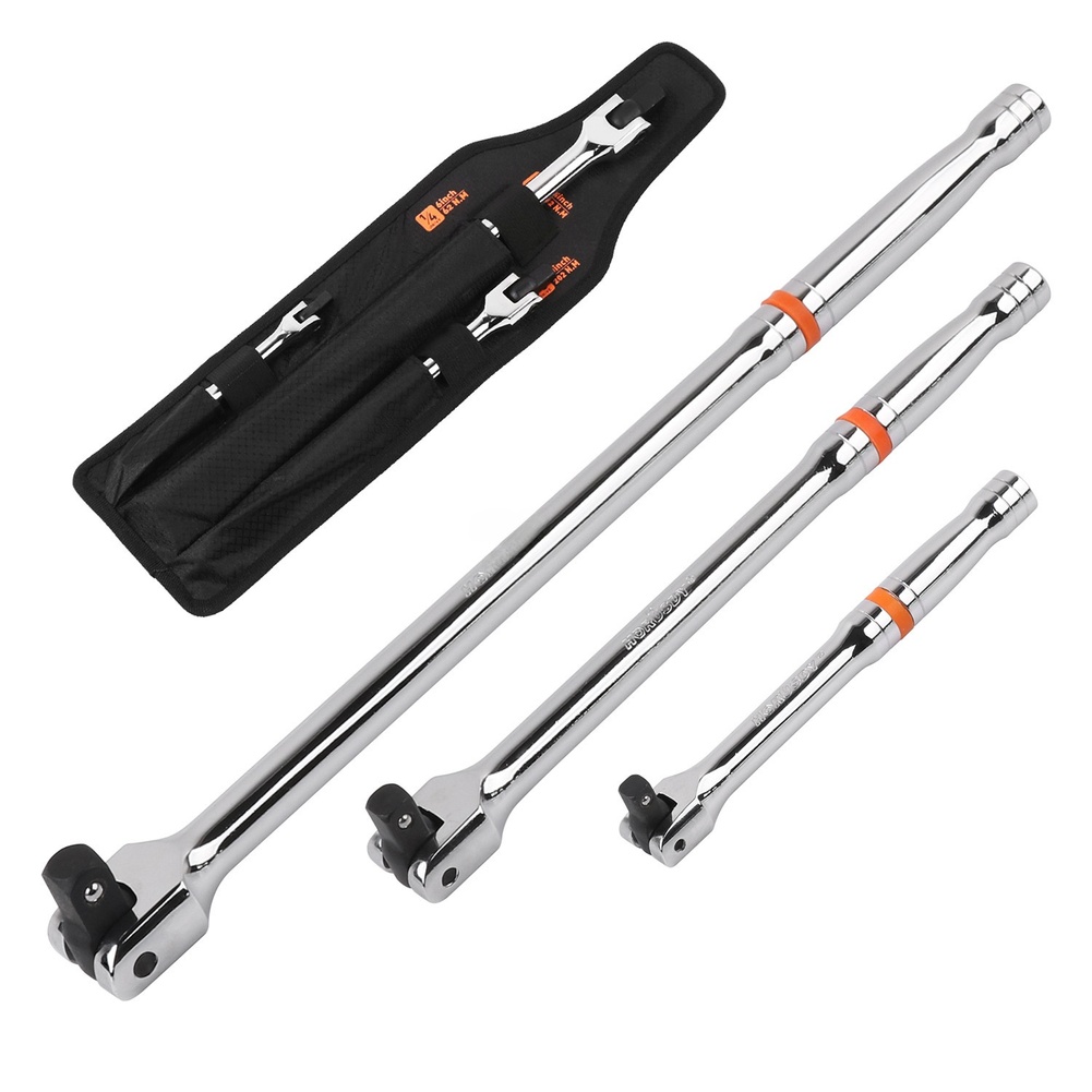 Hand Tools And Workshop Equipment - 3개/세트, F자형 렌치, 크롬-바나듐강 재질, 24인치