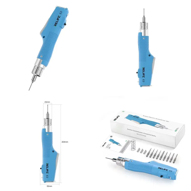 Screwdriver Set - RELIFE E2 토크 전동 드라이버 세트,