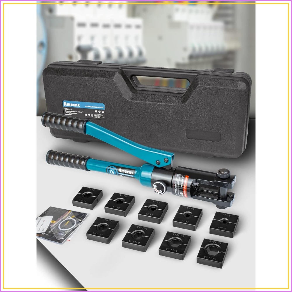 콤팩트 유압식 크림핑 툴 8-4/0 AWG (케이블 러 - Tool Set 리뷰 및 가격