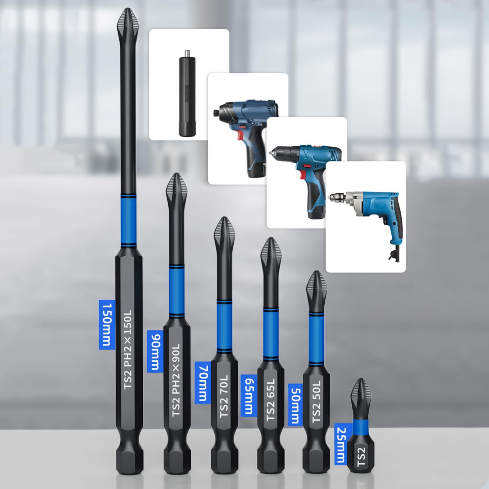 드릴 스크루드라이버 비트 세트 6피스 자기식 헤비 듀티 - Screwdriver Set 리뷰 및 가격