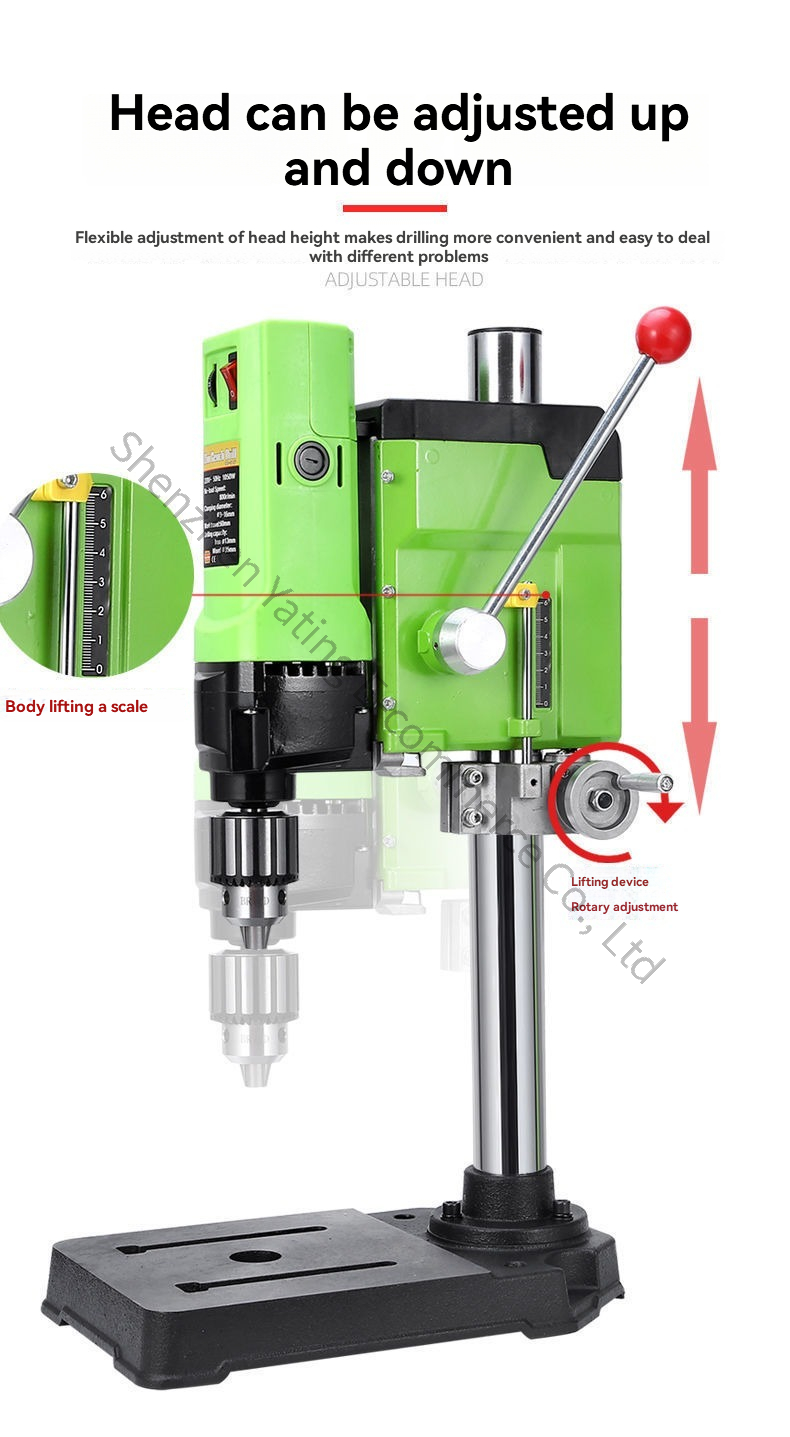 220V 1050W 업그레이드된 벤치 드릴 고정밀 드릴 - Drill Press 리뷰 및 가격