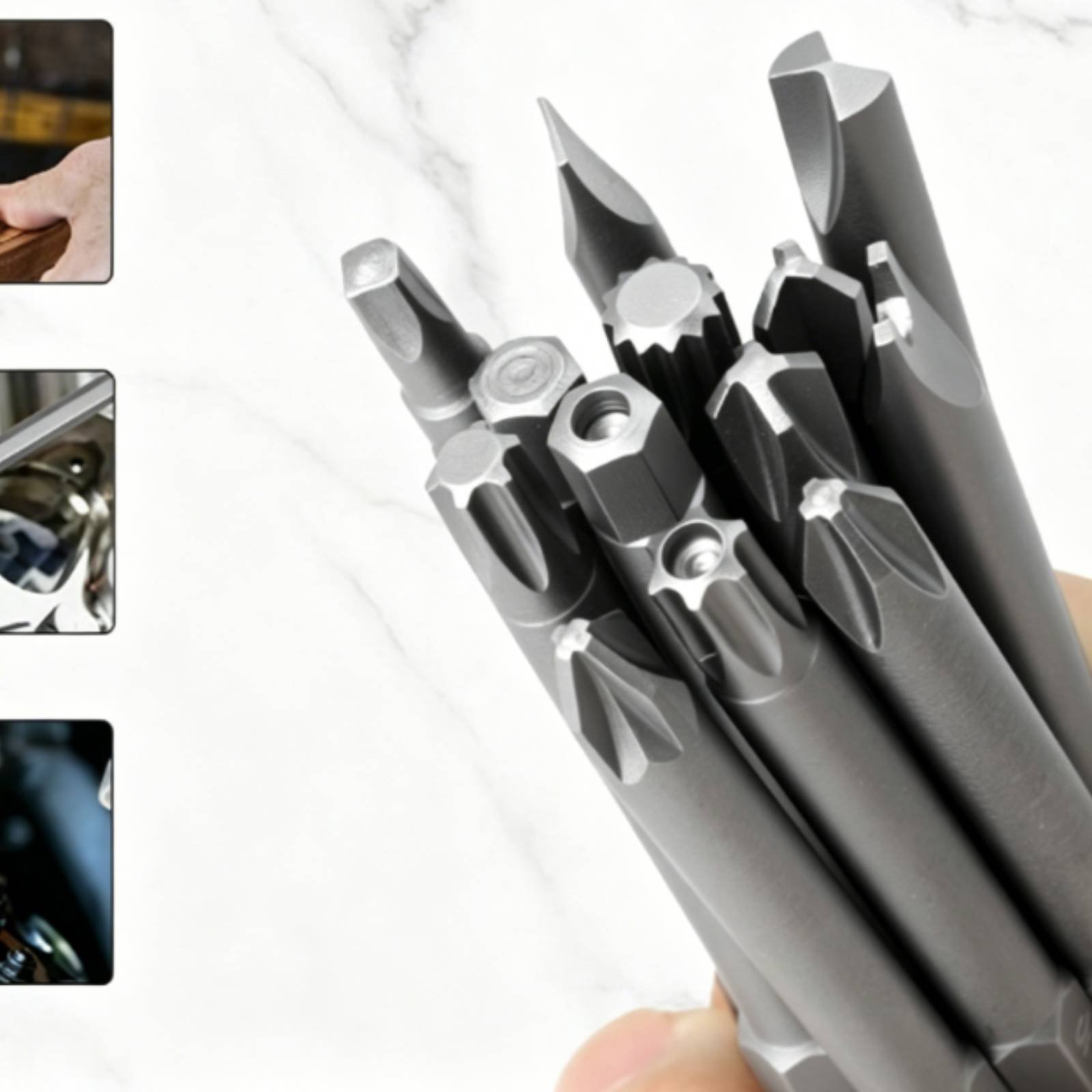 50개의 고강도 자석 드라이버 비트, 1/4인치 드라이 - Screwdriver Set 리뷰 및 가격