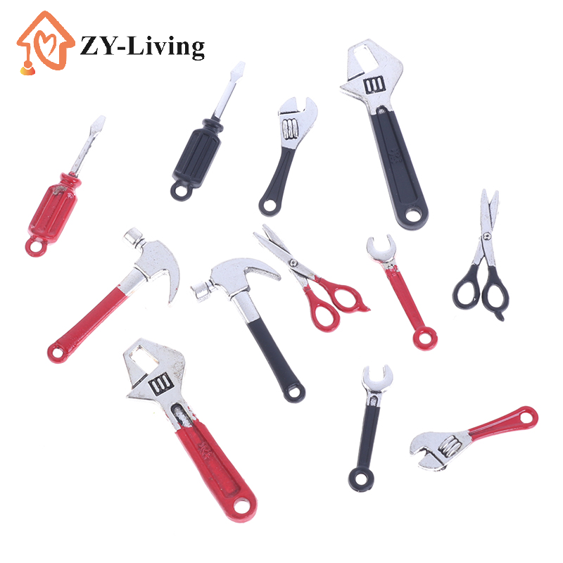 6개/세트 인형의 집 미니 수리 키트 액세서리 망치 렌 - Wrench Set 리뷰 및 가격